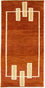 Gabbeh Teppich - Indus 140 x 70 cm - rost