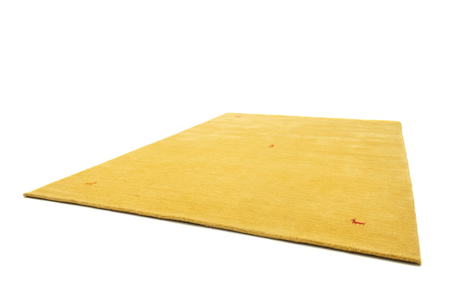 Gabbeh Teppich - Softy 300 x 250 cm - gold