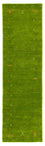 Gabbeh Teppich - Indus 400 x 80 cm - grün
