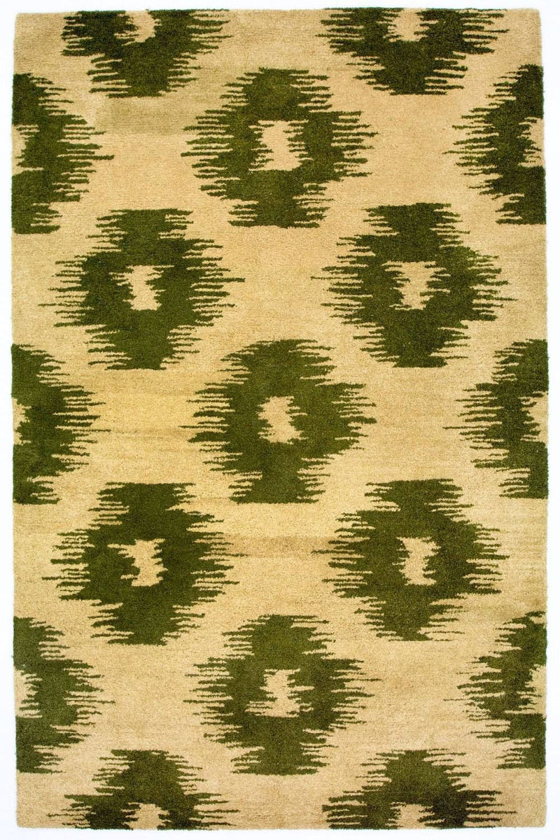 Wollteppich 240 x 155 cm Teppich Wohnzimmer