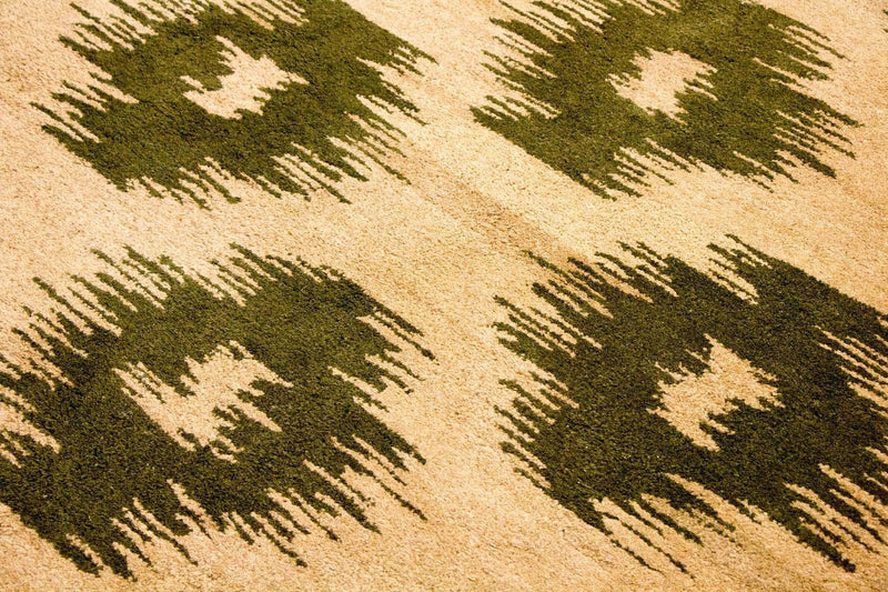 Wollteppich 240 x 155 cm Teppich Wohnzimmer