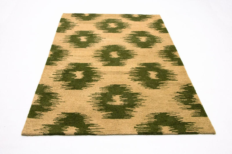 Wollteppich 240 x 155 cm Teppich Wohnzimmer