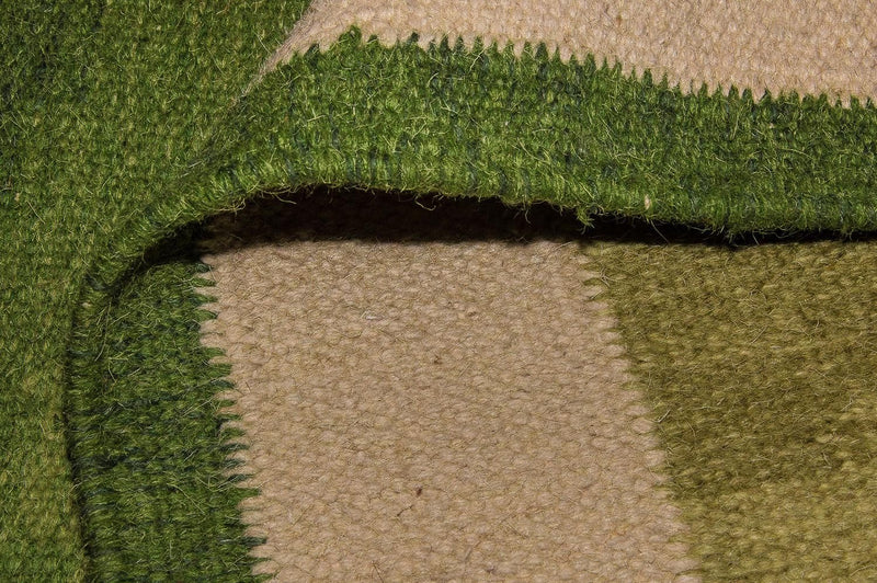 Kelim Teppich - Trendy 250 x 80 cm - grün