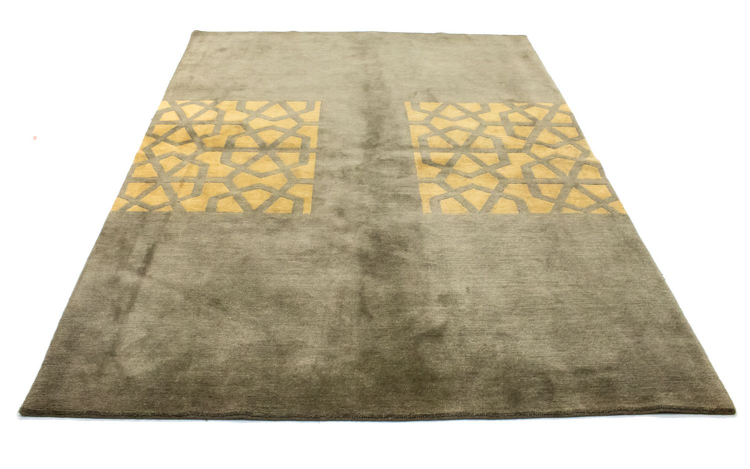 Nepal Teppich 244 x 180 cm - braun