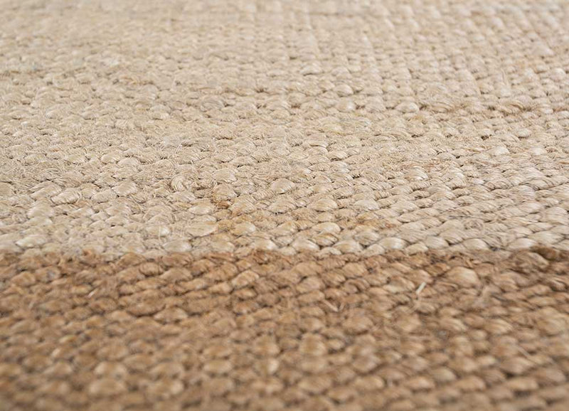 Designer Teppich sonderform  - 270 x 180 cm - dunkelbeige