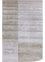 Designer Teppich sonderform  - 240 x 150 cm - hellgrau
