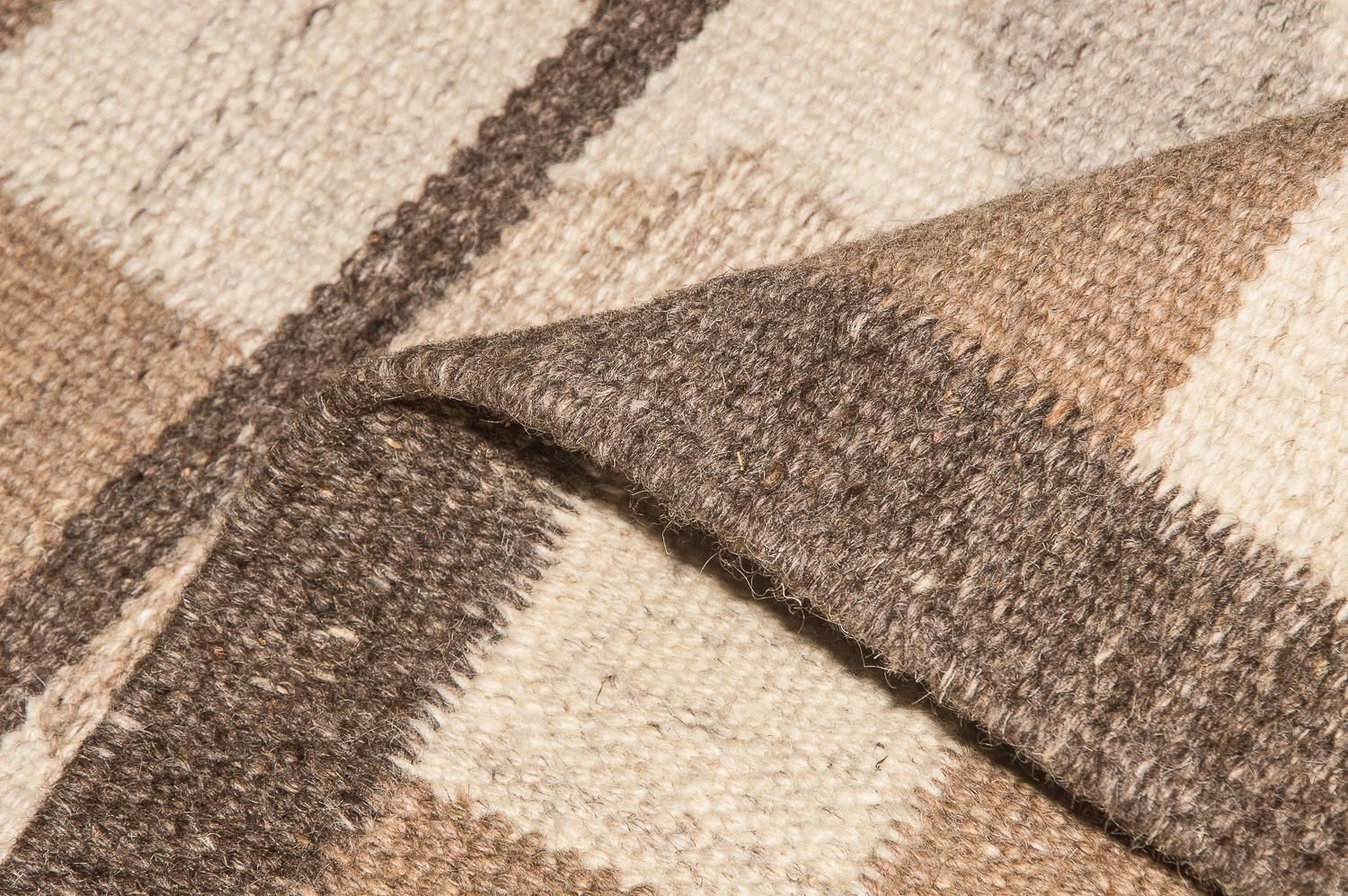 Kelim Teppich - Trendy 200 x 140 cm - natur