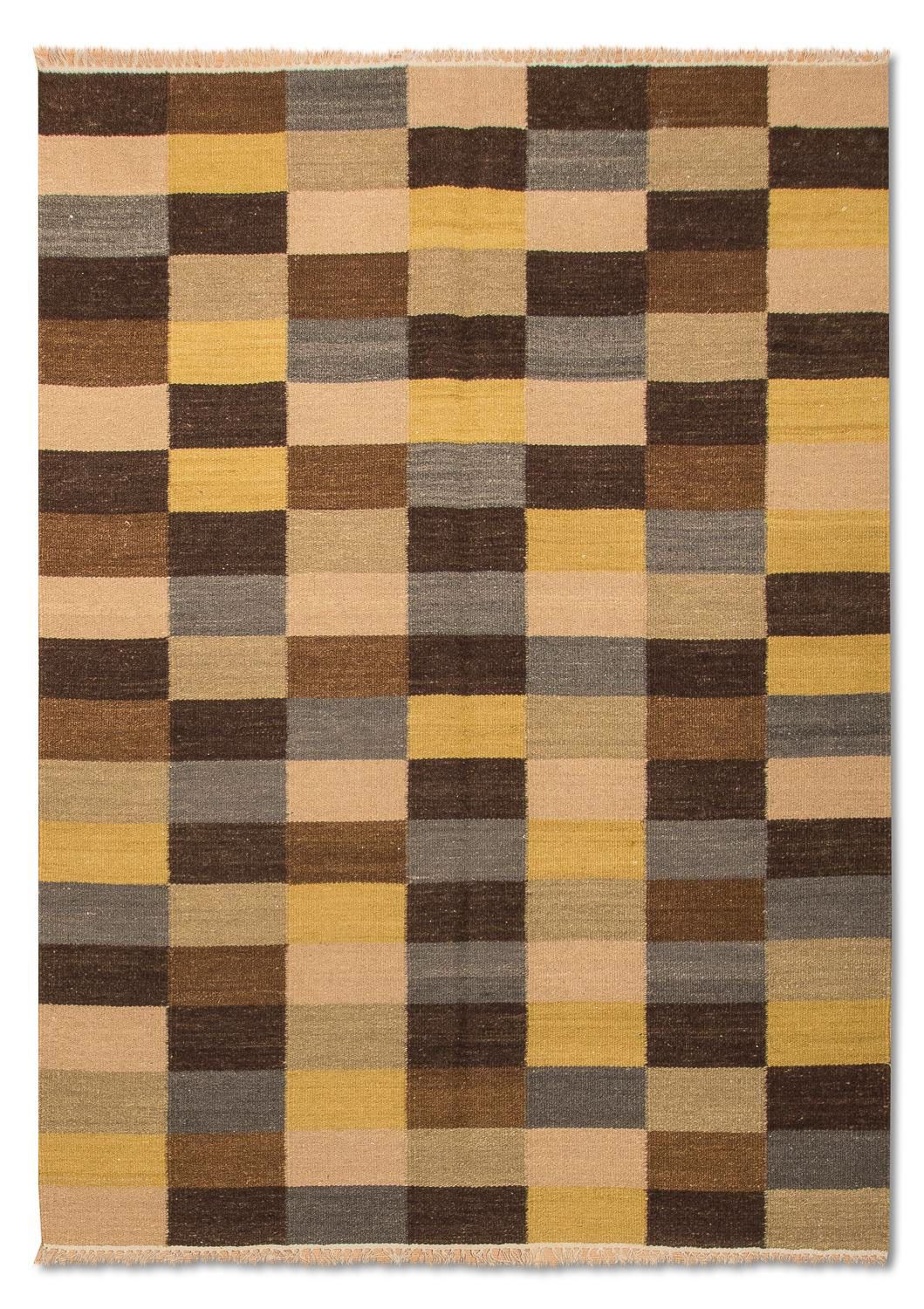 Kelim Teppich - Trendy 200 x 140 cm - mehrfarbig