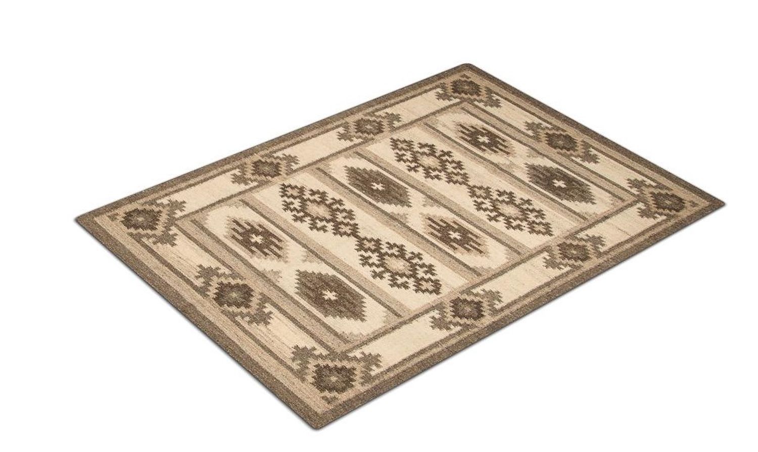 Kelim Teppich - Trendy 200 x 140 cm - natur