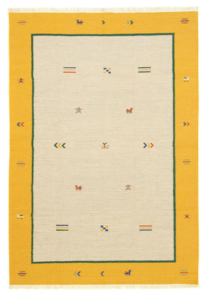 Kelim Teppich - Trendy 300 x 200 cm - beige
