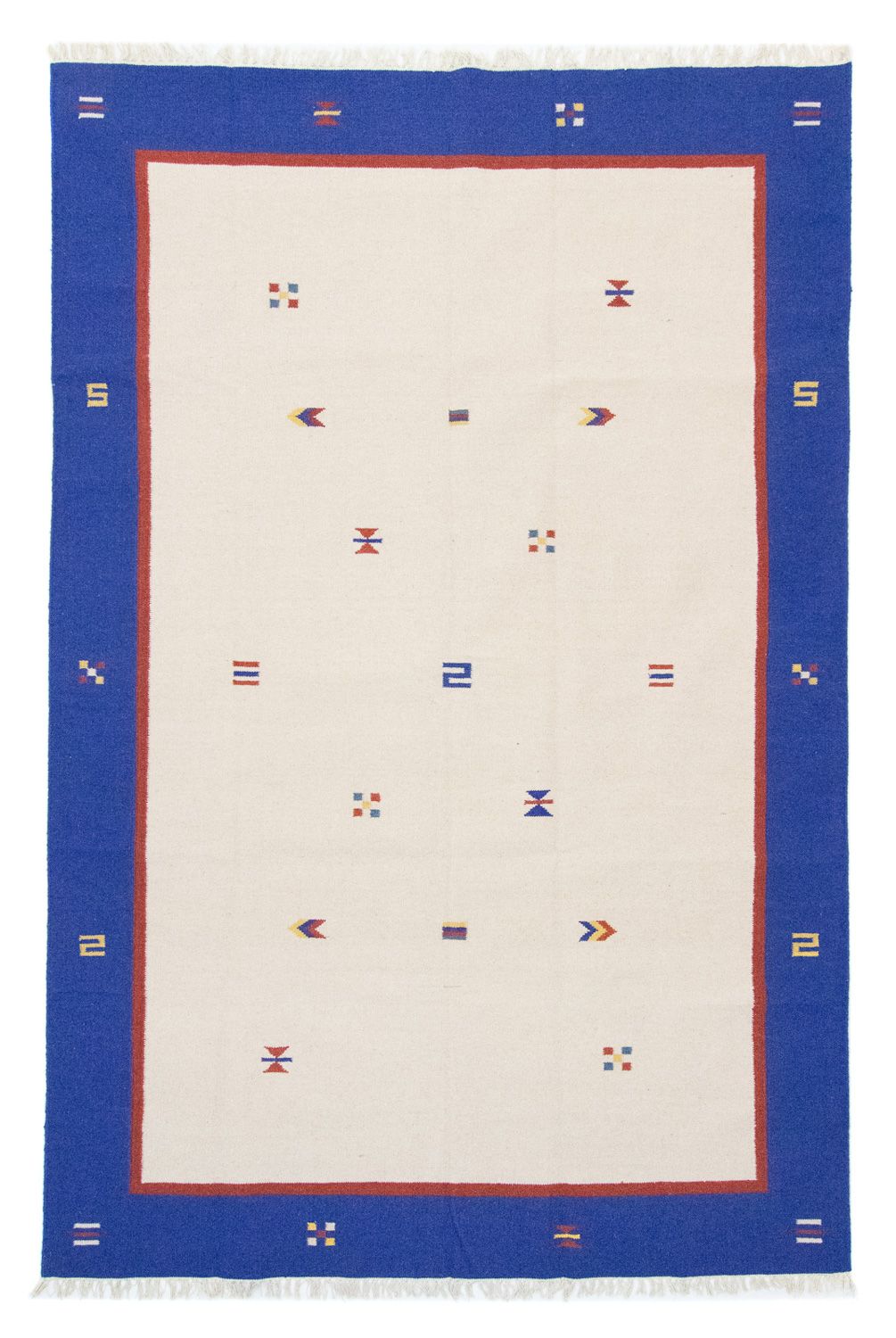 Kelim Teppich - Trendy 300 x 200 cm - beige