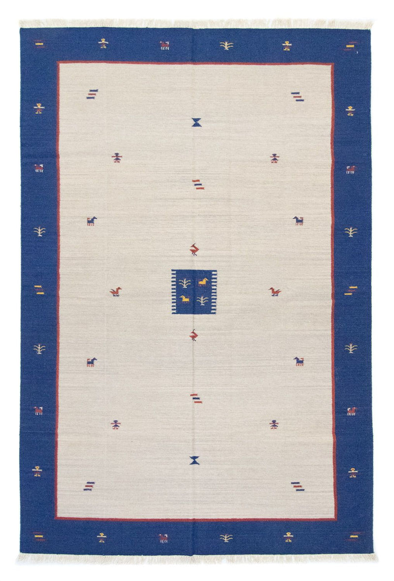 Kelim Teppich - Trendy 300 x 200 cm - beige