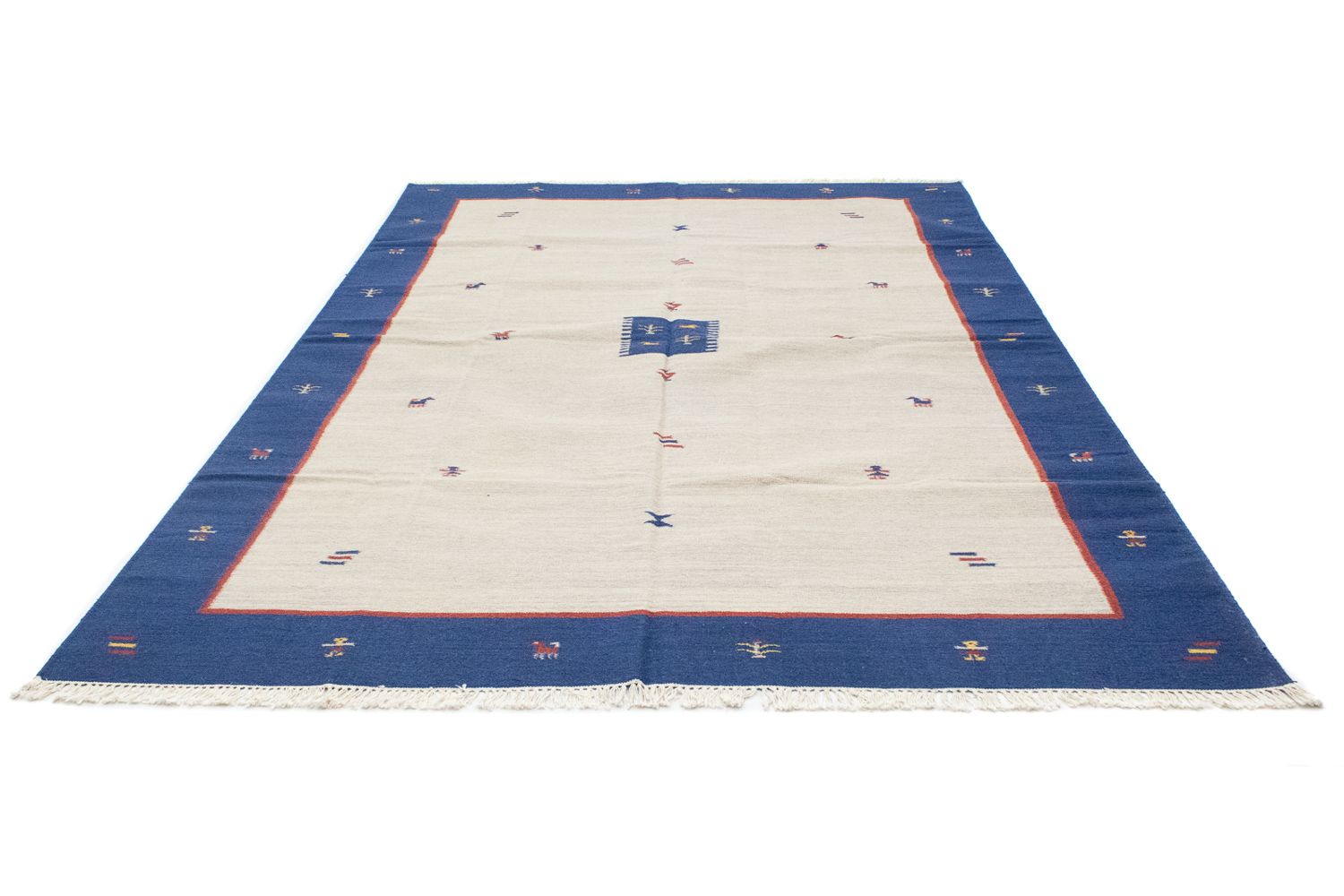 Kelim Teppich - Trendy 300 x 200 cm - beige