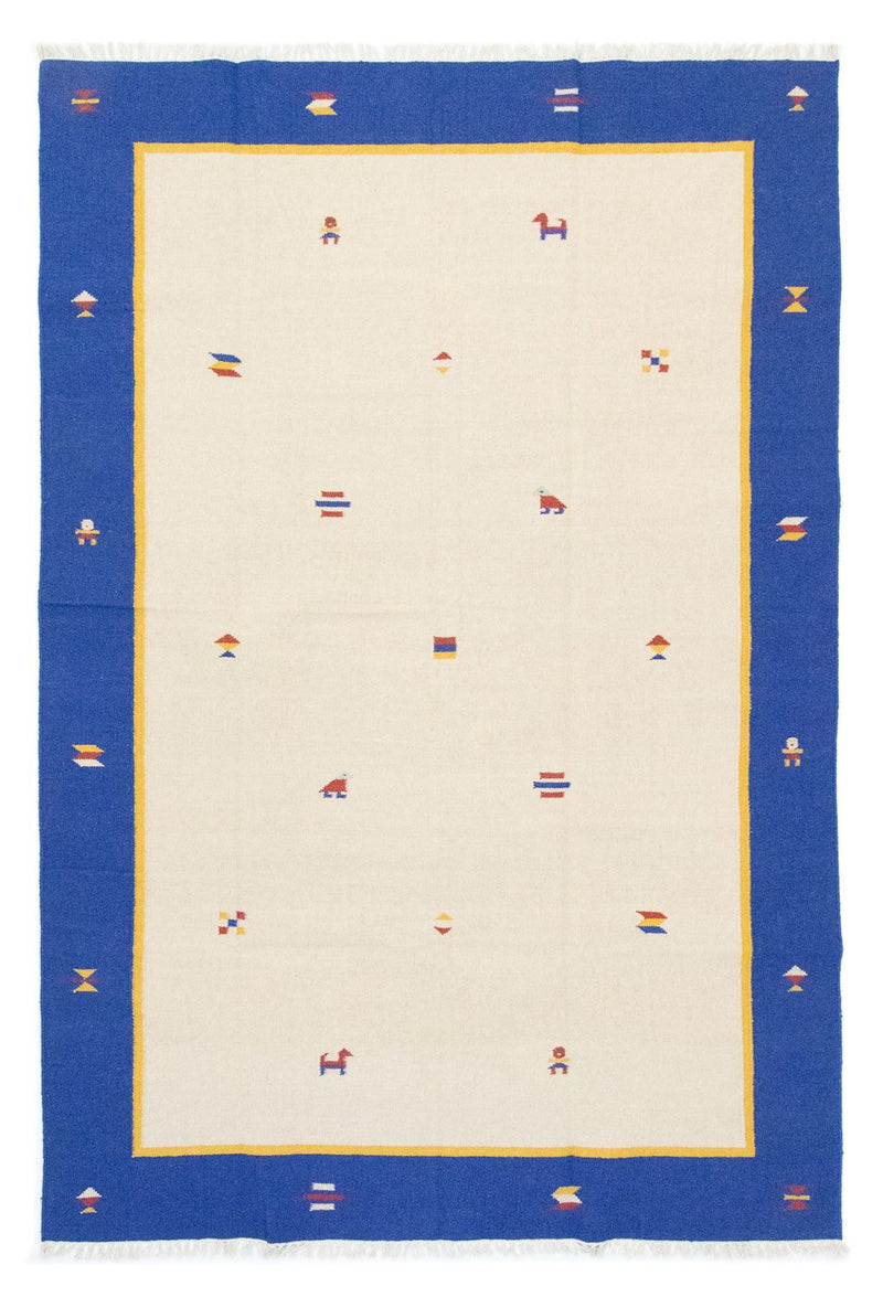 Kelim Teppich - Trendy 300 x 200 cm - beige