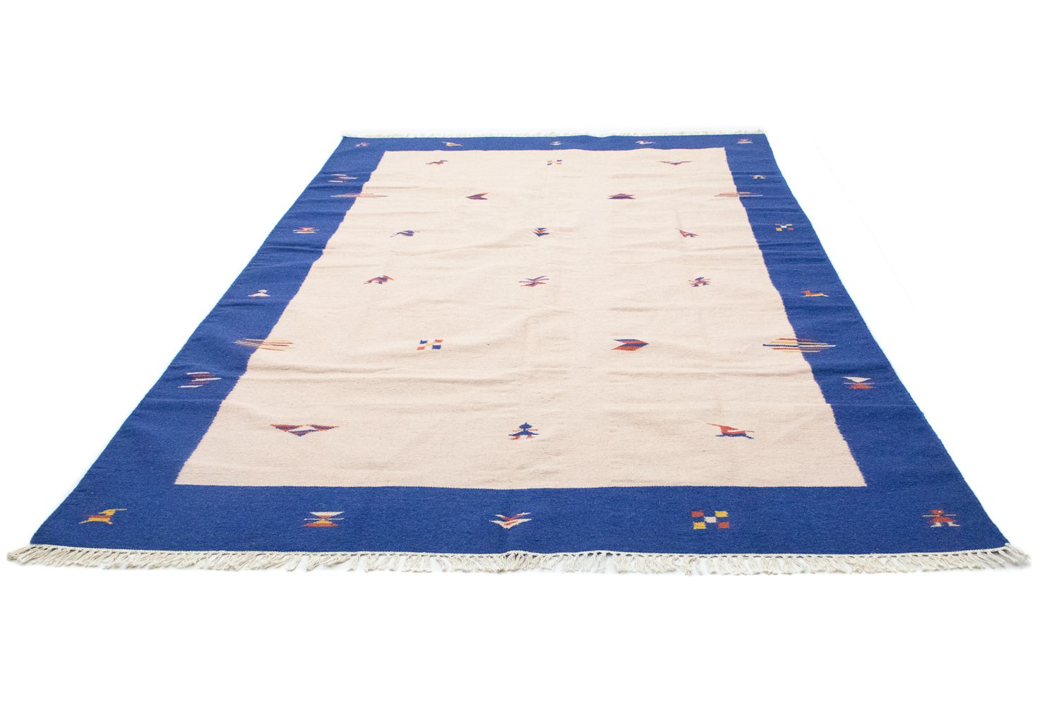 Kelim Teppich - Trendy 300 x 200 cm - beige
