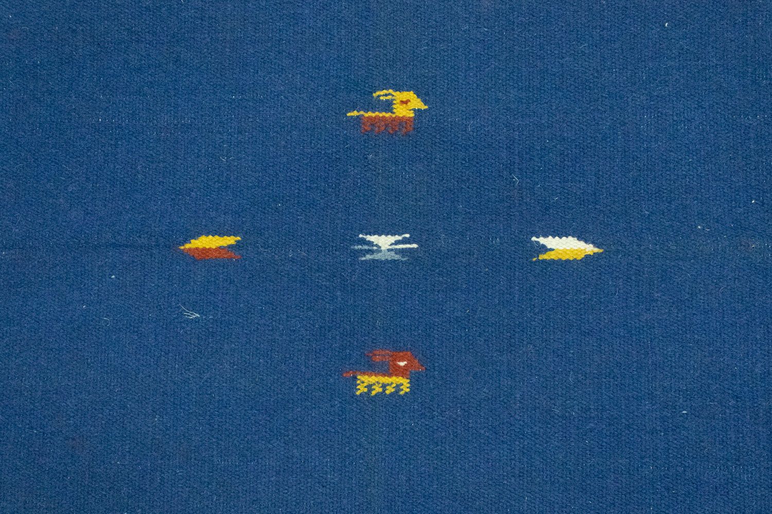 Kelim Teppich - Trendy 180 x 120 cm - blau