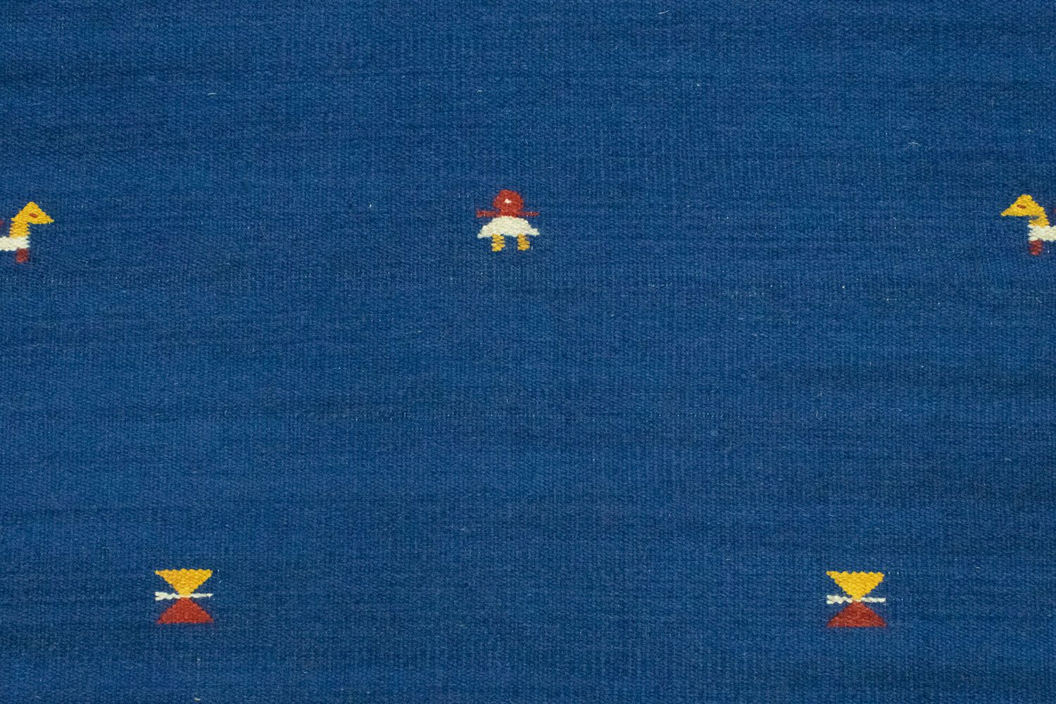 Kelim Teppich - Trendy 180 x 120 cm - blau