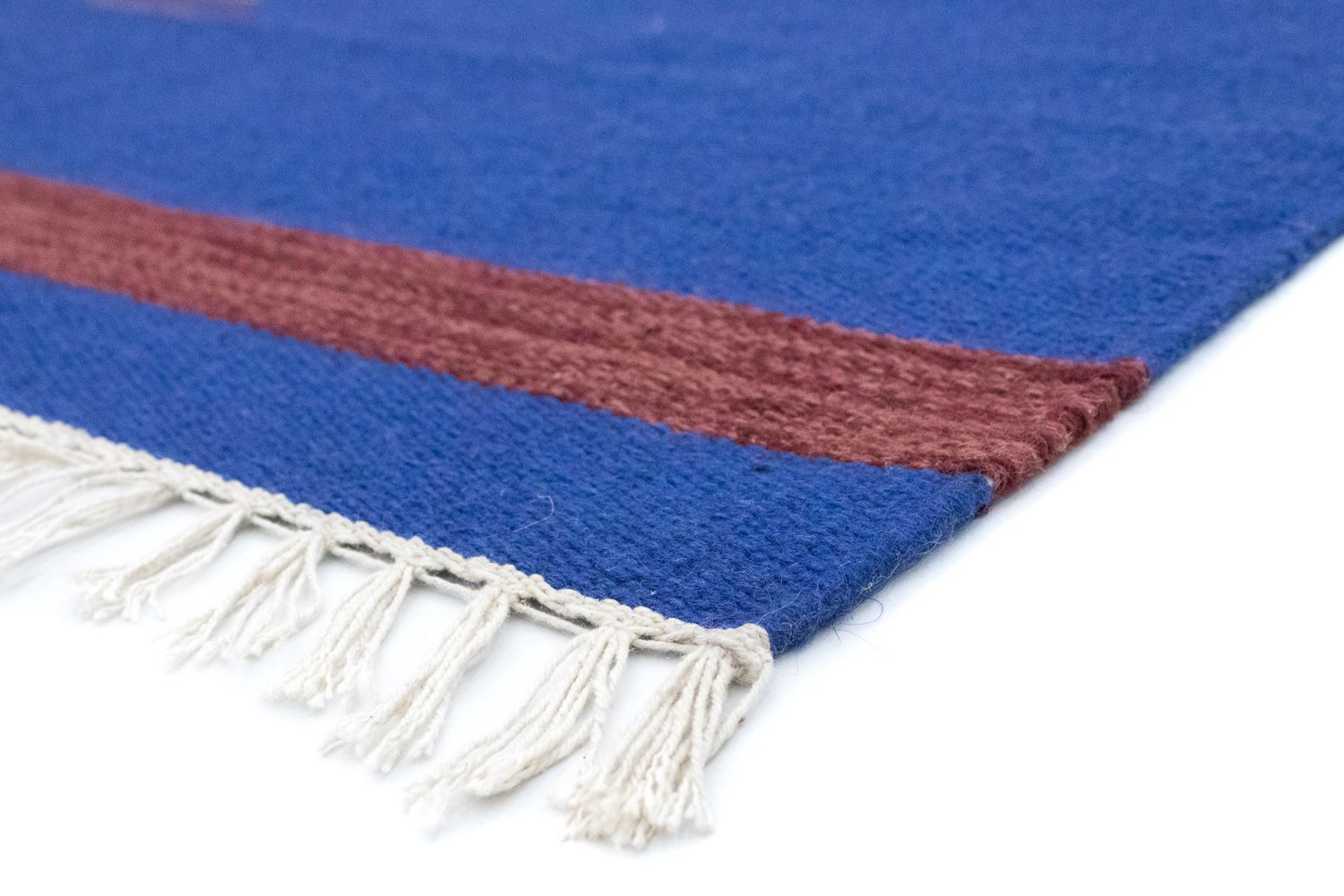 Kelim Teppich - Trendy 180 x 120 cm - blau