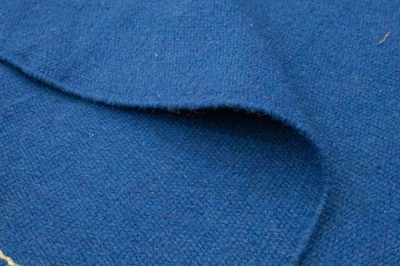 Kelim Teppich - Trendy 180 x 120 cm - blau