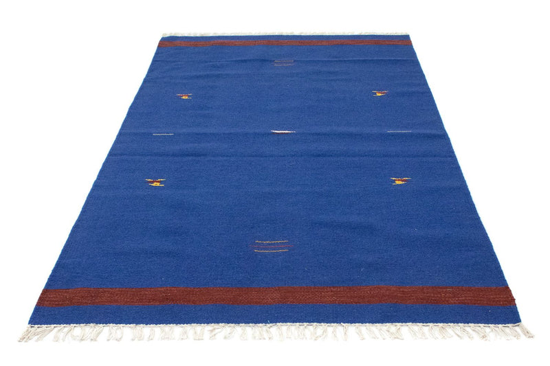 Kelim Teppich - Trendy 180 x 120 cm - blau