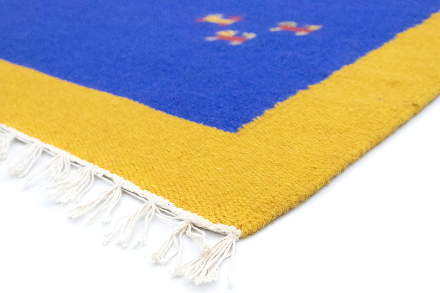 Kelim Teppich - Trendy 180 x 120 cm - blau