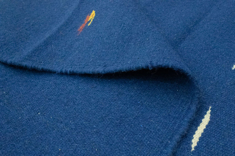 Kelim Teppich - Trendy 180 x 120 cm - blau