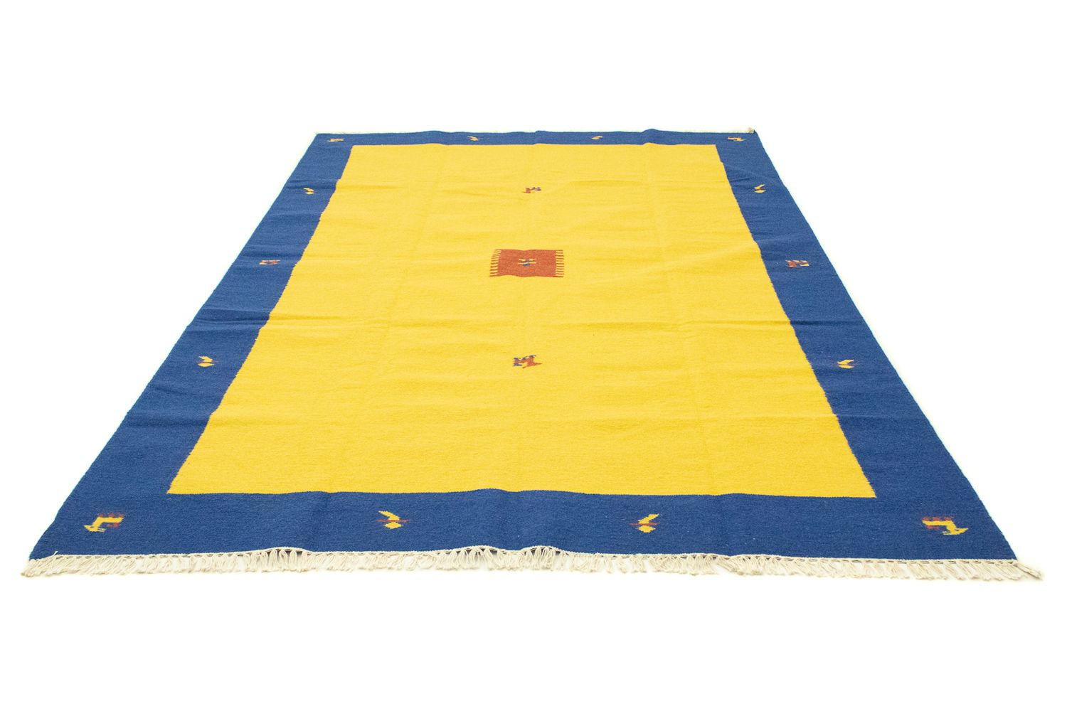 Kelim Teppich - Trendy 300 x 200 cm - gelb