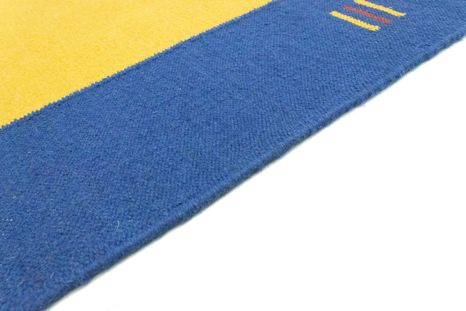 Kelim Teppich - Trendy 300 x 200 cm - gelb