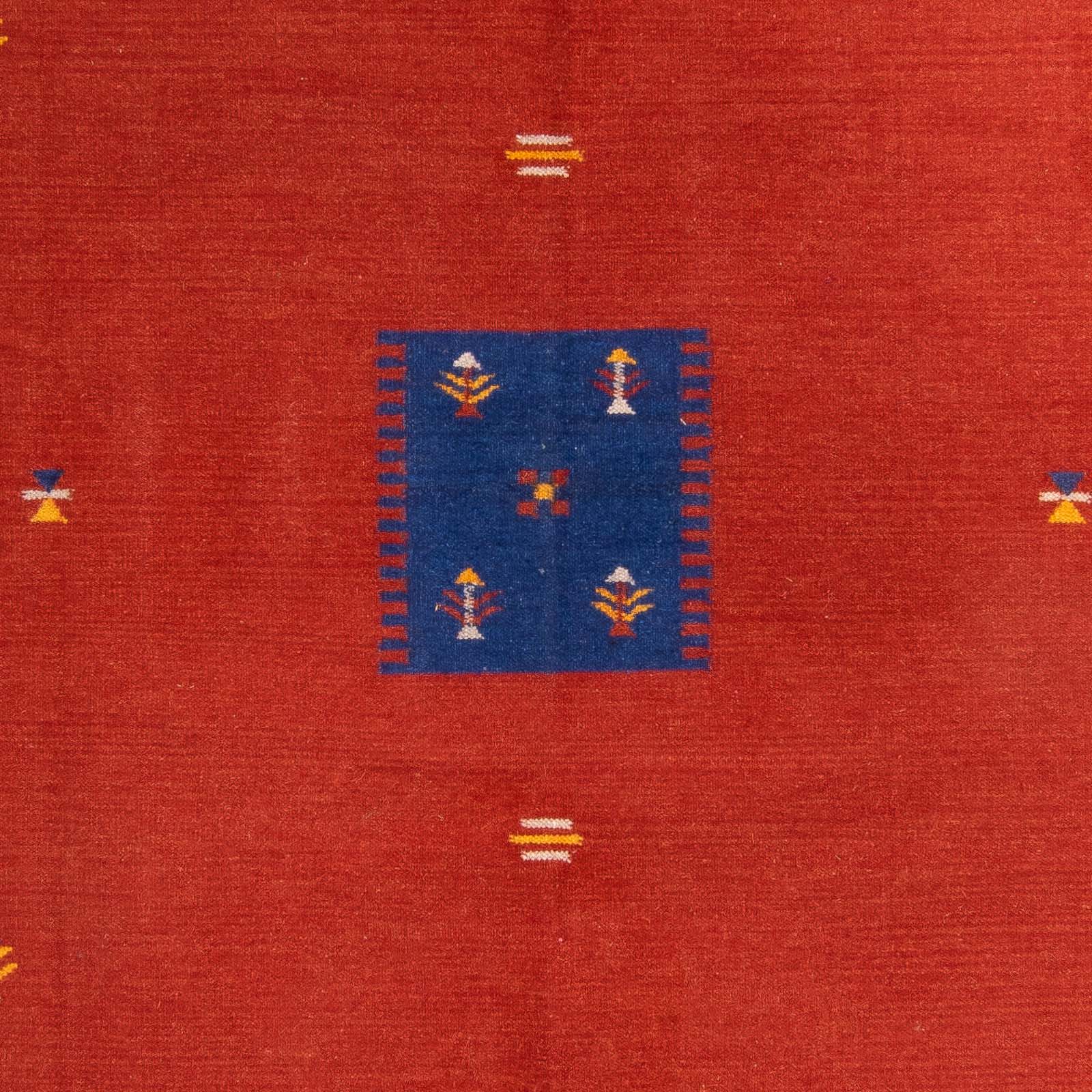 Kelim Teppich - Trendy 240 x 170 cm - dunkelrot