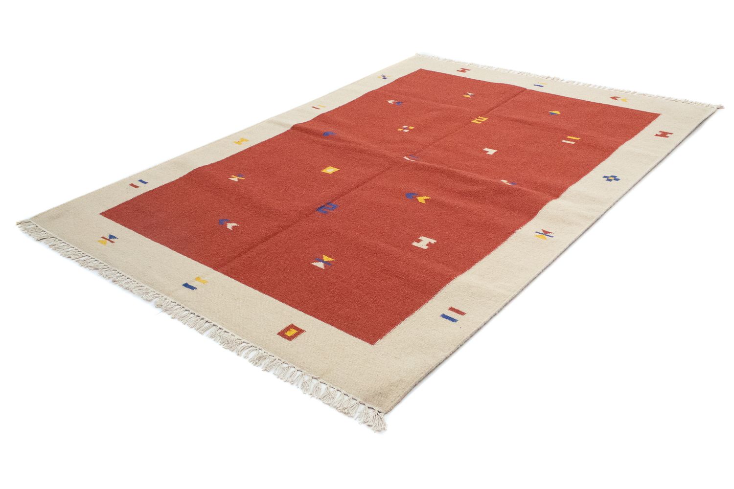 Kelim Teppich - Trendy 240 x 170 cm - rost
