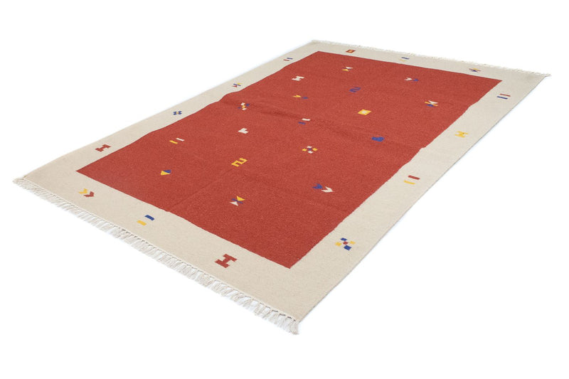 Kelim Teppich - Trendy 240 x 170 cm - rost