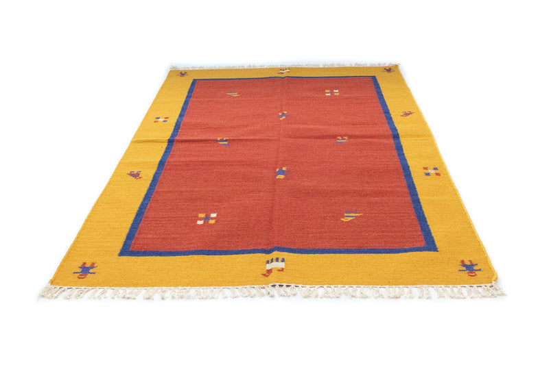 Kelim Teppich - Trendy 200 x 140 cm - rot