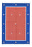 Kelim Teppich - Trendy 200 x 140 cm - rot