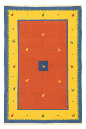 Kelim Teppich - Trendy 300 x 200 cm - orange