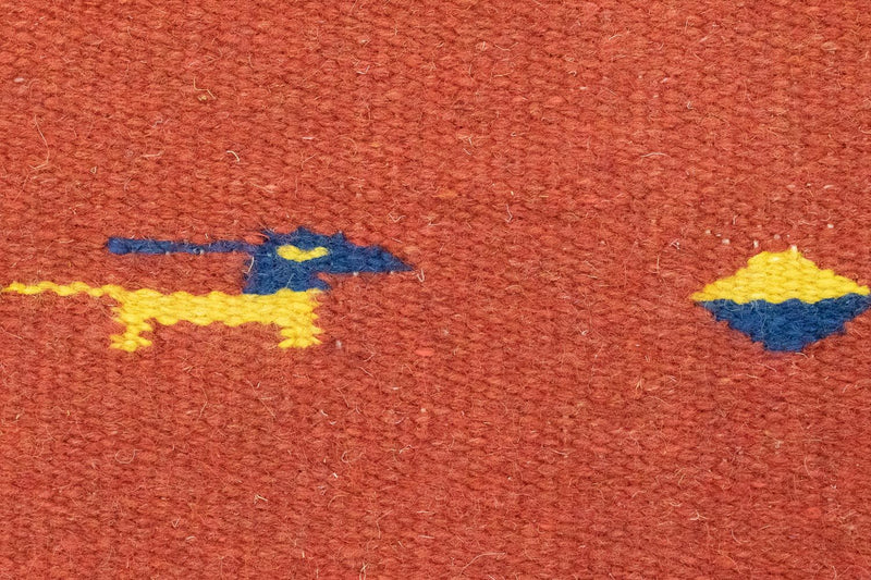 Kelim Teppich - Trendy 200 x 140 cm - rot