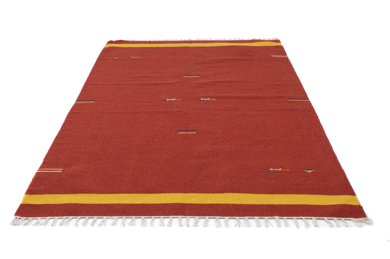 Kelim Teppich - Trendy 200 x 140 cm - rot
