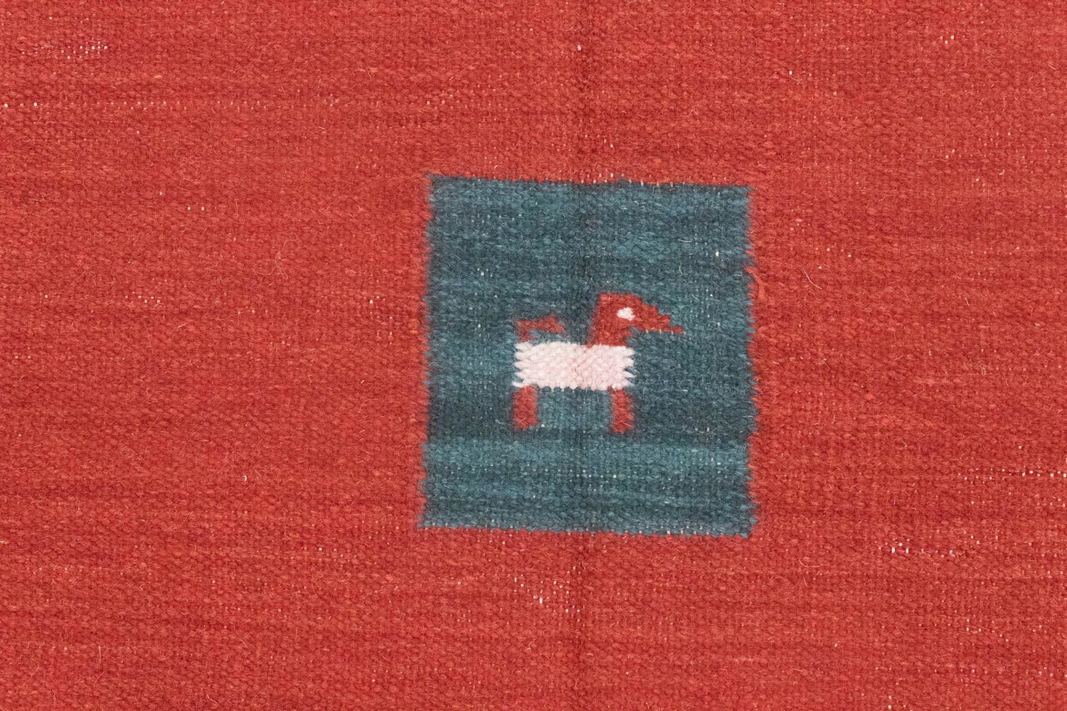 Kelim Teppich - Trendy 200 x 140 cm - rot