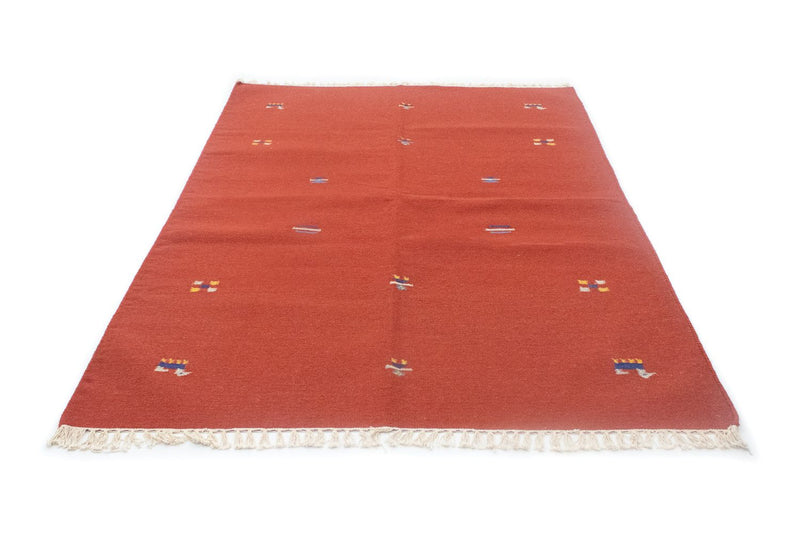 Kelim Teppich - Trendy 200 x 140 cm - rot