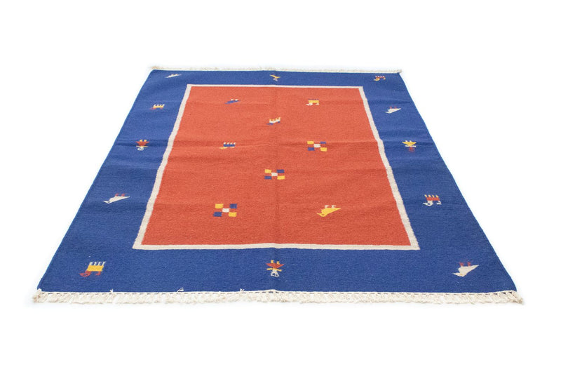Kelim Teppich - Trendy 200 x 140 cm - orange