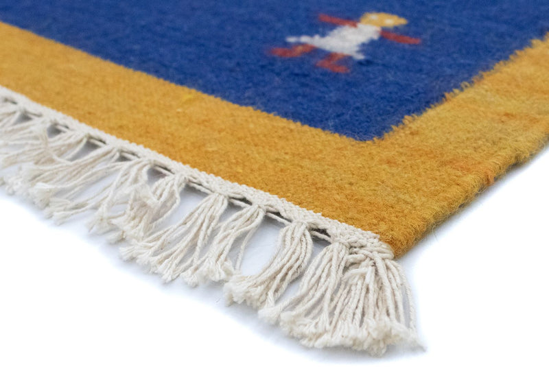 Kelim Teppich - Trendy 200 x 140 cm - orange