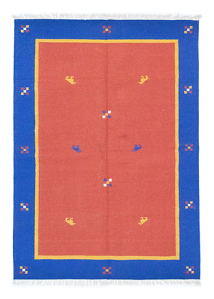 Kelim Teppich - Trendy 200 x 140 cm - orange