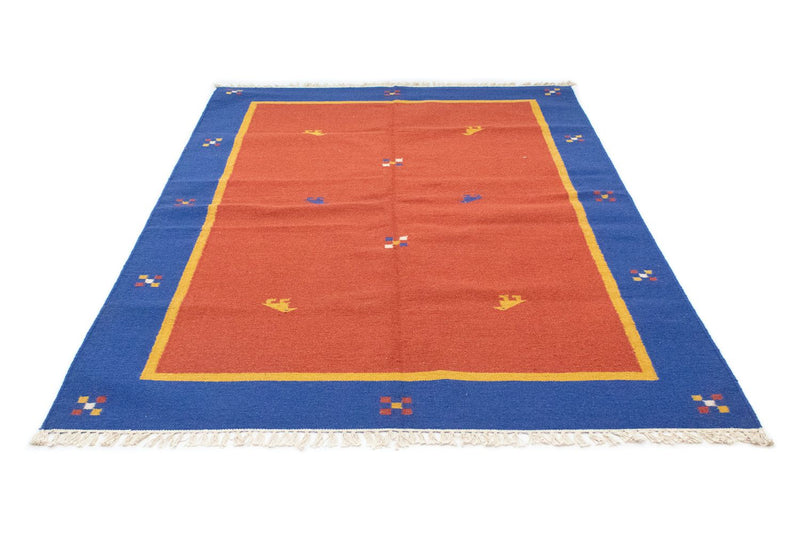 Kelim Teppich - Trendy 200 x 140 cm - orange