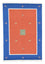 Kelim Teppich - Trendy 200 x 140 cm - orange