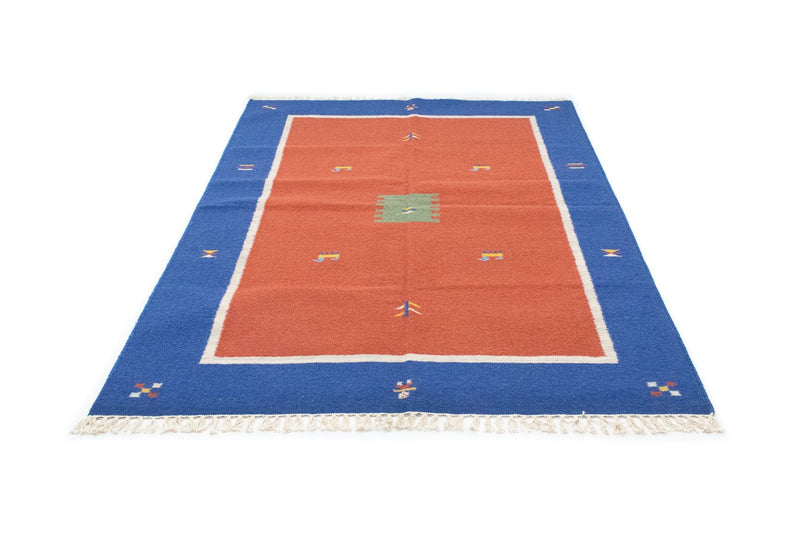 Kelim Teppich - Trendy 200 x 140 cm - orange