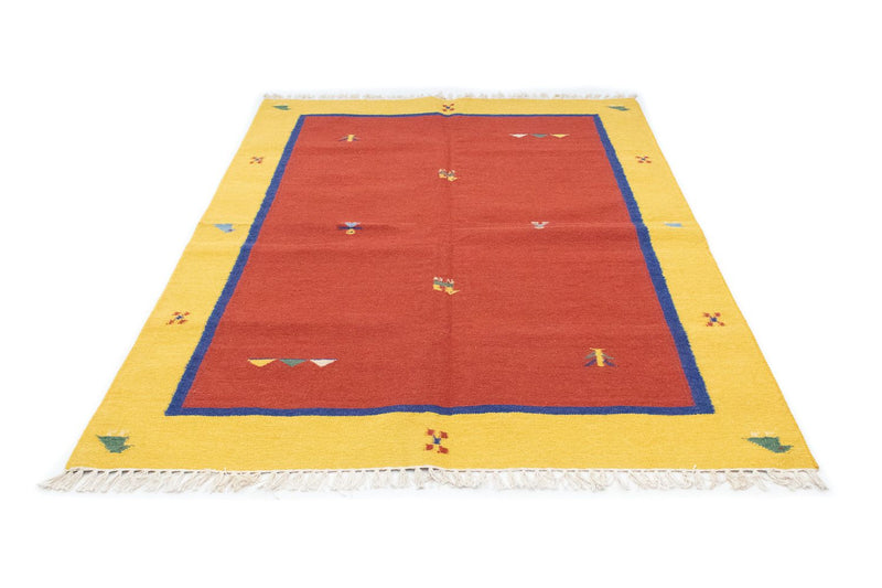 Kelim Teppich - Trendy 200 x 140 cm - rot