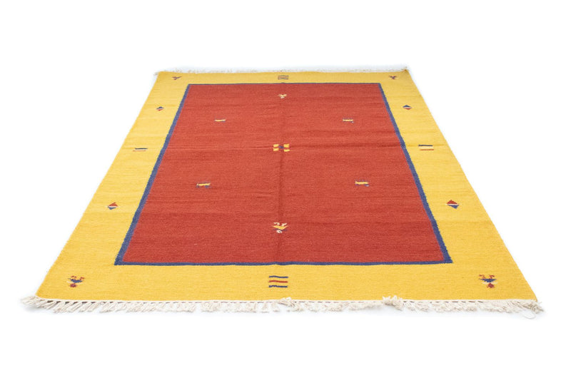 Kelim Teppich - Trendy 200 x 140 cm - orange