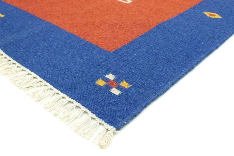 Kelim Teppich - Trendy 300 x 200 cm - rot
