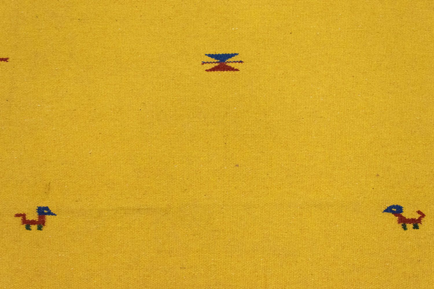 Kelim Teppich - Trendy 180 x 120 cm - gelb
