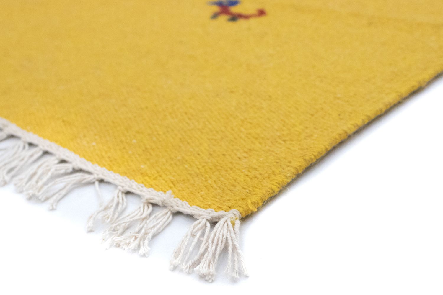 Kelim Teppich - Trendy 180 x 120 cm - gelb