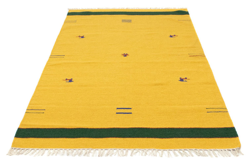 Kelim Teppich - Trendy 180 x 120 cm - gelb